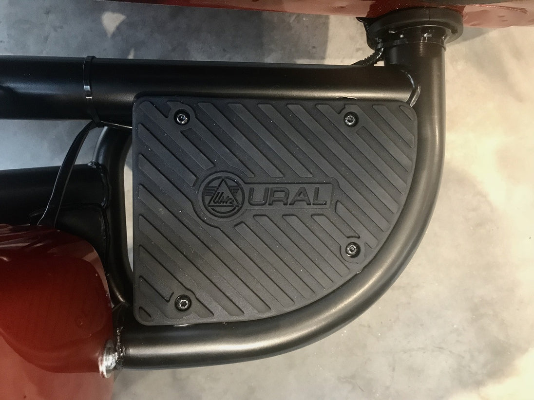 Non Slip Pad Installed on Ural Sidecar