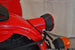 This photo shows the Retro Rear Motorcycle Light Adapter, as part of the complete Retro Rear Light Kit (including gasket and light assembly).