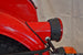 This photo shows the Retro Rear Motorcycle Light Adapter, as part of the complete Retro Rear Light Kit (including gasket and light assembly).